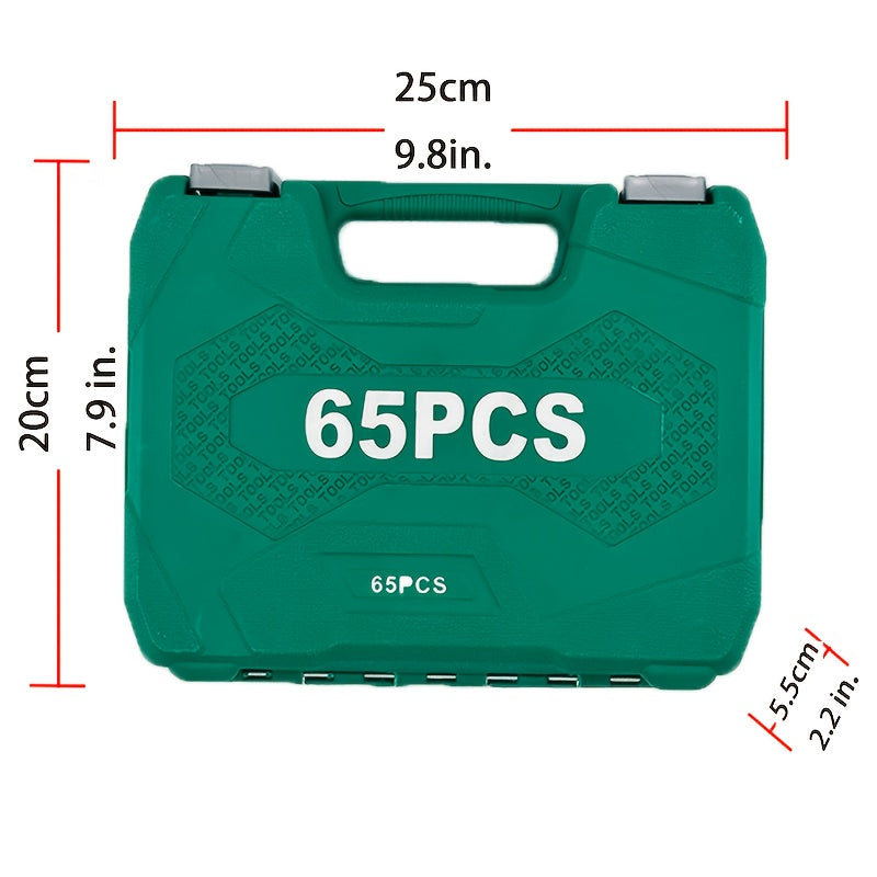 21V Brushless Drill & Tool Kit – 65PC Green CrV Set or 24PC Pink Cordless Drill, Dual Li-Ion Battery, 18+1 Torque, Anti-Shock Case for Home DIY Construction Maintenance Canada