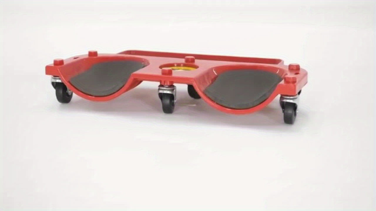 Rolling Knee Pad Platform with Wheels and Built-In Tool Tray, ABS Cushioned Kneeling Pad for Carpenters Flooring Machine Workers Car Repairs, Multi-Function Work Knee Roller