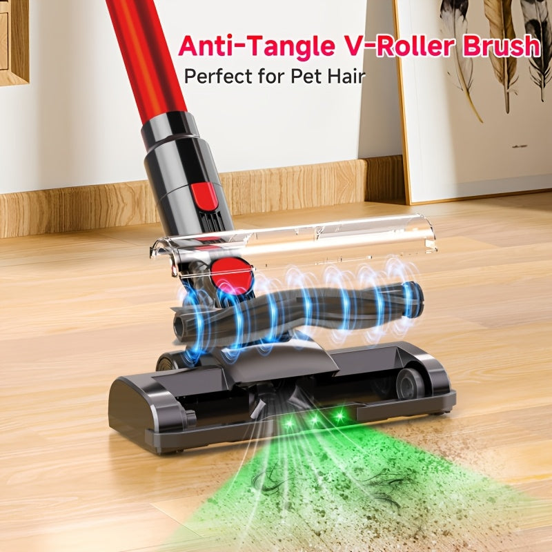 Vacuum Cleaner, 70Kpa High Suction Lightweight Handheld Vacuum, Wet & Dry 2-In-1 Vacuum Mop, All-In-One Smart Washing And Mopping Machine with Self-Cleaning Function, Ideal for Wood Floors, Carpets, And Pet Hair
