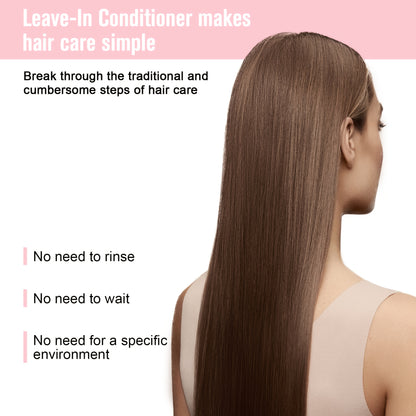 Keratin Leave-In Spray with Biotin 7.44oz - SILLKVA Instant Smoothing & Strengthening Treatment for Heat, Perm & Color Damaged Hair, No Rinse Required, Frizz Control for All Hair Types