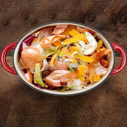 Enameled Cast Iron Dutch Oven 4.5 QT Oval with Lid & Dual Handles – Non-Stick Enamel Coated Cookware for Cooking, Bread Baking & Braising, Kerilyn Dutch Oven Pot for Canadian Kitchens, Multiple Colours