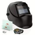 YESWELDER Solar-Powered Welding Helmet with True Color Auto Darkening, Wide Shade Range 4/9-13 for TIG, MIG, And ARC Welding, Model LYG-L500A