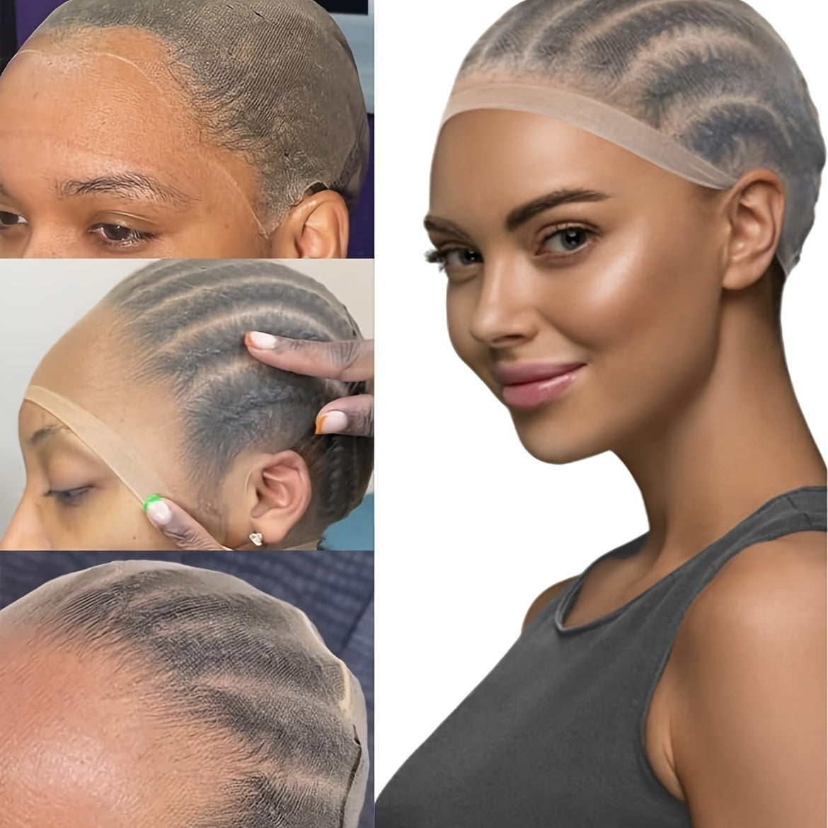 Invisible Lace Melting Spray – Glueless Quick-Dry Wig Adhesive with Max Hold & No Residue for HD Lace Wigs, Daily Use Wig Glue Spray for Women