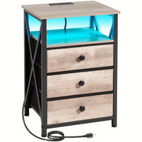 Grey with 3 Drawers: 1 pcs