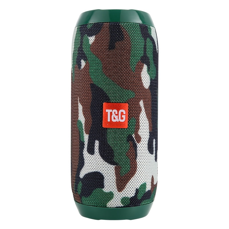 Portable Bluetooth Speaker TG117 IPX4 Waterproof with TWS Stereo, FM Radio, TF Card & USB Playback – Long Battery Life Wireless Speaker for Outdoor Party Travel & Home | ShopVora CA