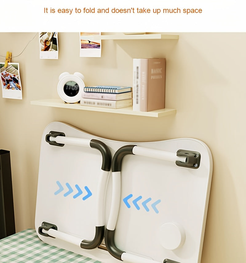 Portable Foldable Laptop Bed Desk, Multifunctional Tray Rack, Movable Office Desk - Study Desk, Suitable for Eating And Reading On Beds, Sofas, And Floors, No Assembly Required, Perfect Holiday Gift