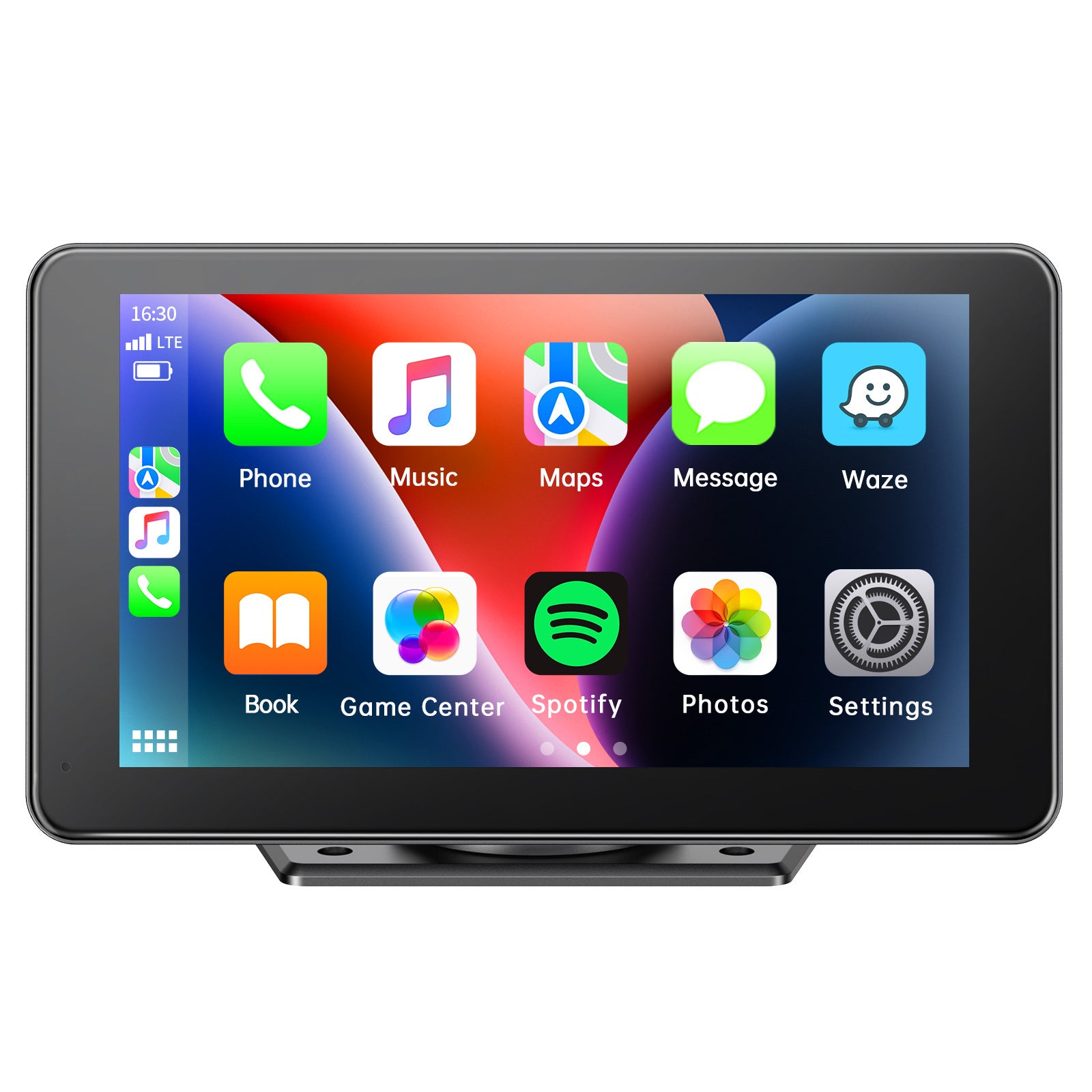Portable Wireless CarPlay Screen for Car – 7"/9"/9.26" HD Display, Android Auto, GPS Navigation, Bluetooth, FM, AUX, AirPlay, Voice Control, Plug & Play for All Vehicles (Lamtto)