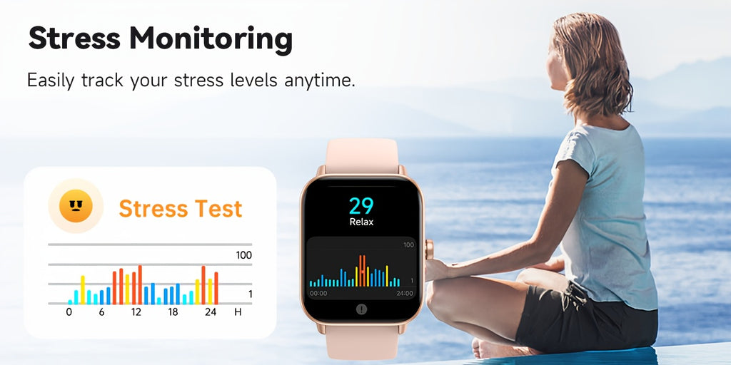 1.83" Full Touch Screen Smart Watch With Alexa For Women Men, Wireless Call, 105+ Sports Modes, 24/7 Health & Sleep Tracker, Comfort Breathable Strap, Long Battery Life, Phone Finder & Remote Camera For Android & iPhone, Practical Gifts For Holidays