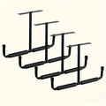Garage Storage Hooks Wall & Ceiling Mount – Heavy-Duty Metal Hook Racks, 2 or 4-Pack, for Hanging Hoses, Lumber & Tools | Space-Saving Organizer for Garage, Workshop, Garden & Farm