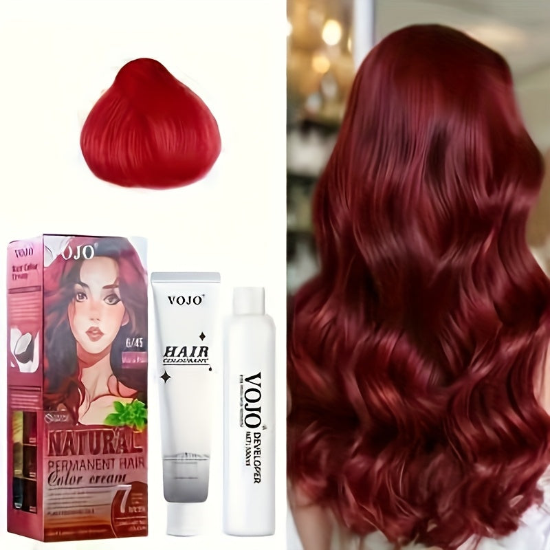 12-Color Permanent Hair Dye Kit with Developer & Applicator Tools – Long-Lasting Vibrant Shades Including Pink, Blue, Purple, Red, Black, Brown, Golden & More for Home Hair Colouring
