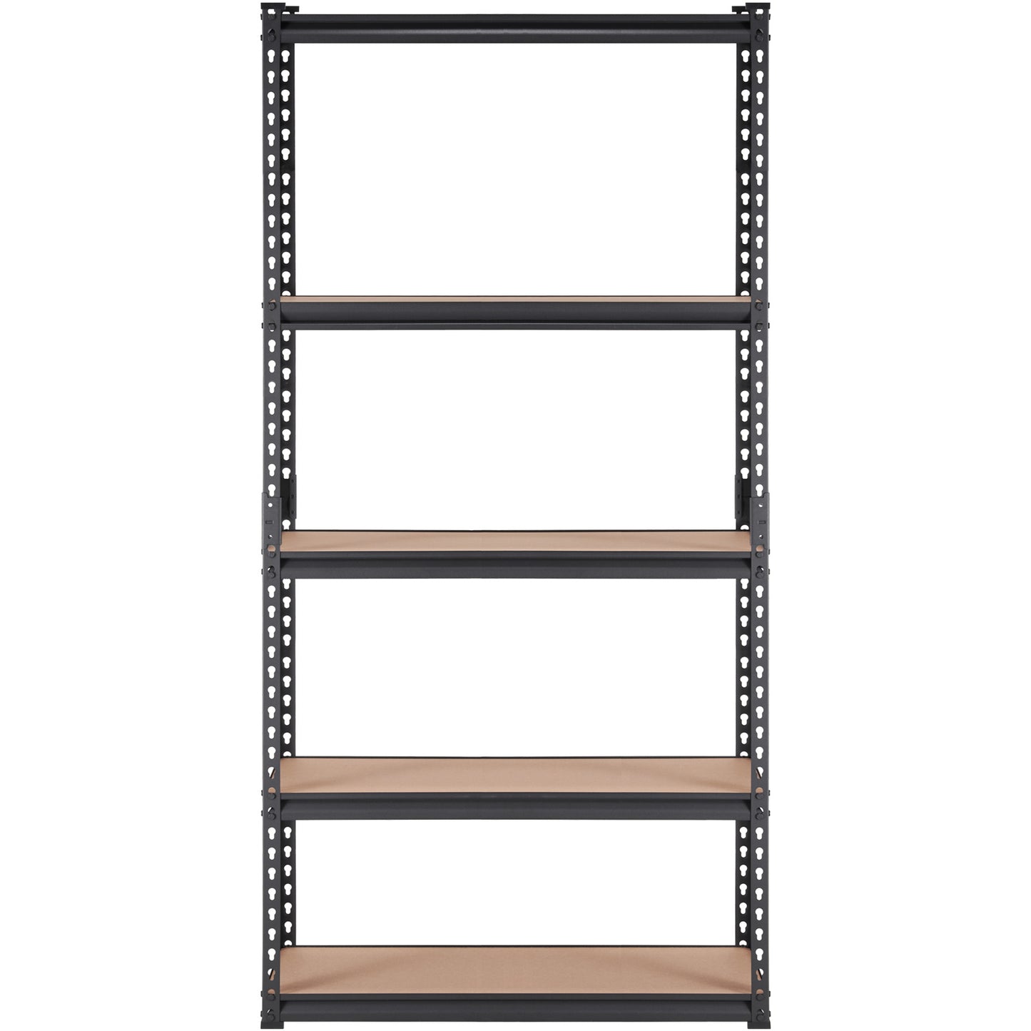VEVOR 5-Tier Adjustable Storage Shelving Unit 2000 lbs – Heavy Duty Metal Garage Shelves, 2-in-1 Convertible Utility Rack, Rust-Proof SPCC Steel, 30"x12"x60" or 36"x18"x72", for Garage, Pantry, Basement & Laundry