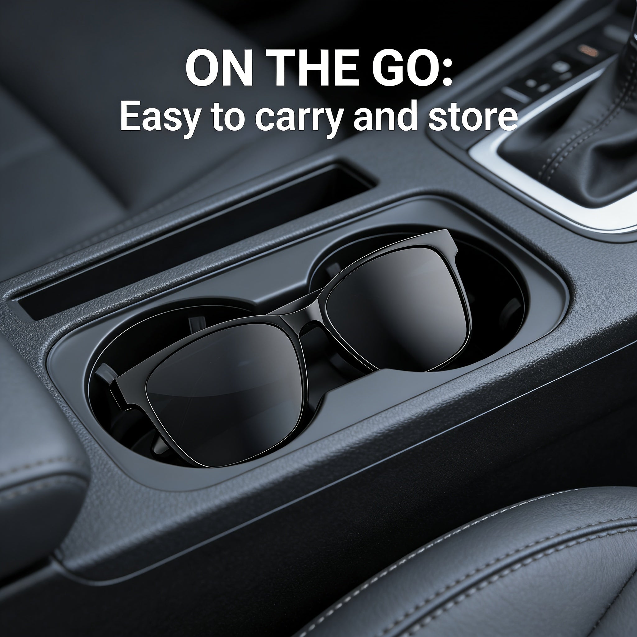 Smart Glasses, AI Smart Translation Glasses, Support 140+ Languages Real-time Translation(New Upgrade: Premium Translation Functions Usable No Subscription Needed).Fit For Office, Travel & Daily Wear.Adopt Photochromic Lenses, Auto Turn Gray