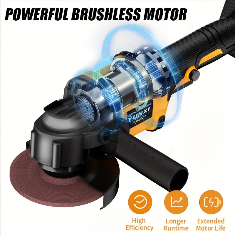 Cordless Lithium Angle Grinder & Electric Polishing Machine – Multifunctional Grinding Polishing Tool, Single/Upgraded/Deluxe Kit, Gift for Dad & Boyfriend Canada