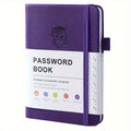 Budget-Friendly 1pc Pocket-Sized Password Book, A6 Paper Size Internet Password Log Diary with Letter Labels, Website Login Address Manager for Seniors