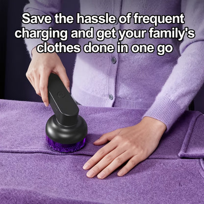 Fabric Shaver Lint Remover USB-C Rechargeable, Portable Electric Lint Ball Trimmer for Clothes Furniture Carpets – Removes Pilling Fuzz & Pet Hair, Includes Blade, Brush & Cable