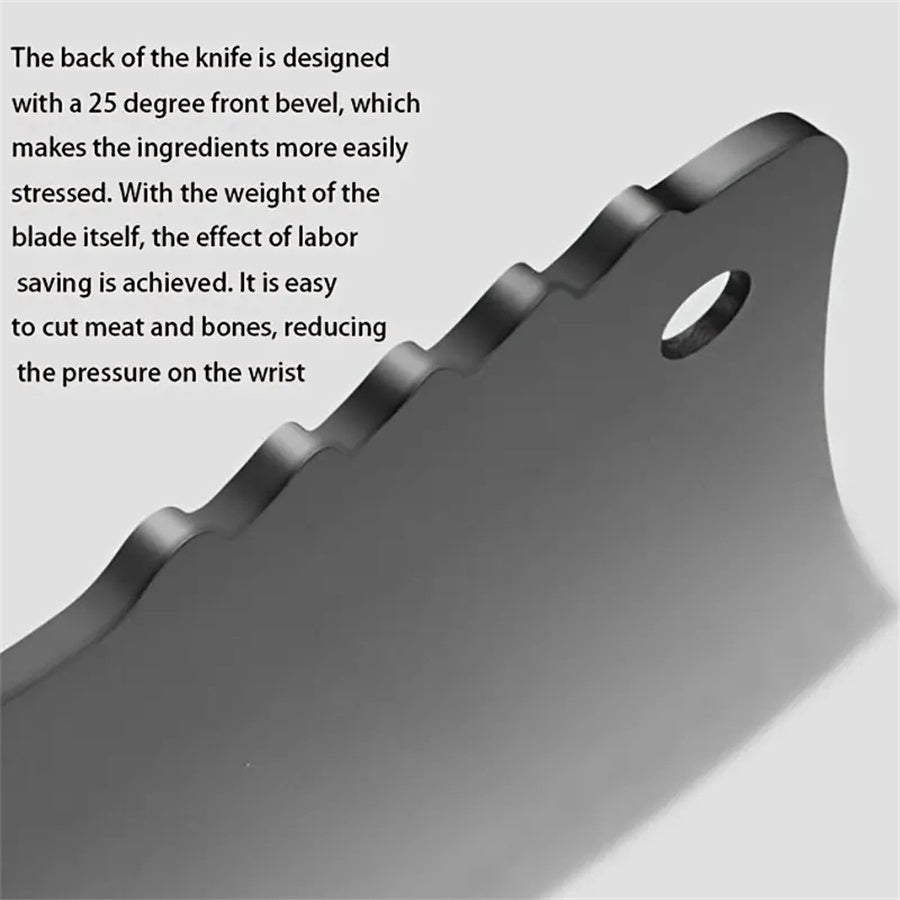 Serbian Meat Cleaver Full-Tang Handmade Forged Chef Knife – Chinese Cleaver, Hunter’s Butcher Chopping Knife, Stainless Steel Utility Kitchen Knife for Home Restaurant BBQ Camping | Gift for Men | Canada