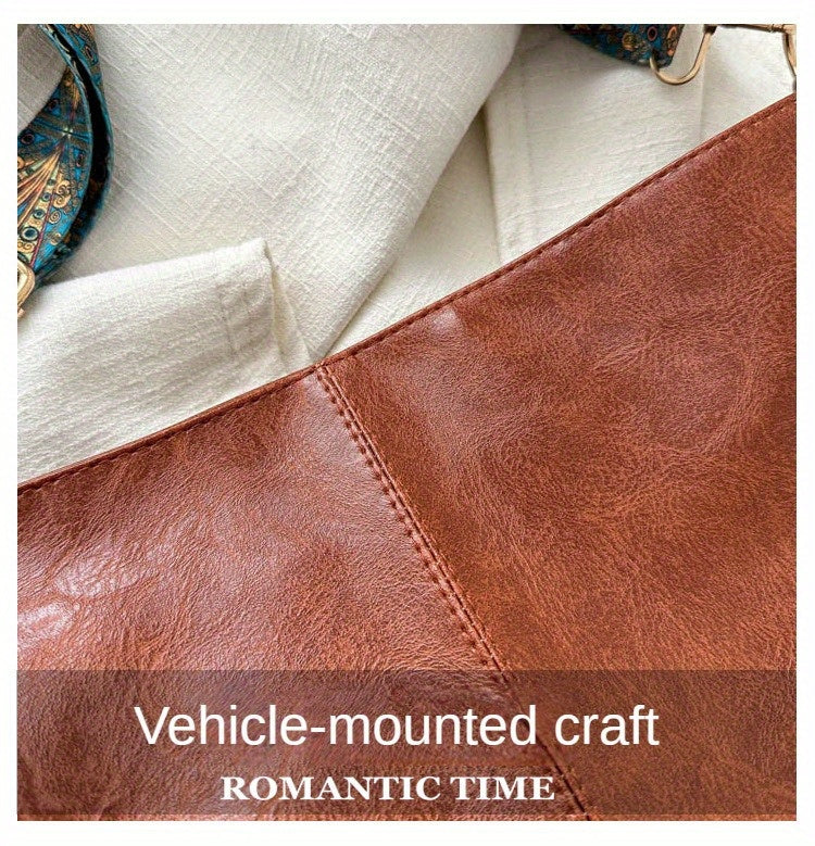 Bohemian Geometric Strap Hobo Bag – Large Capacity Ethnic Crossbody Shoulder Bag for Women | Retro Boho Style Everyday Purse | 9 Colours | Best Birthday, Christmas & Valentine's Day Gift