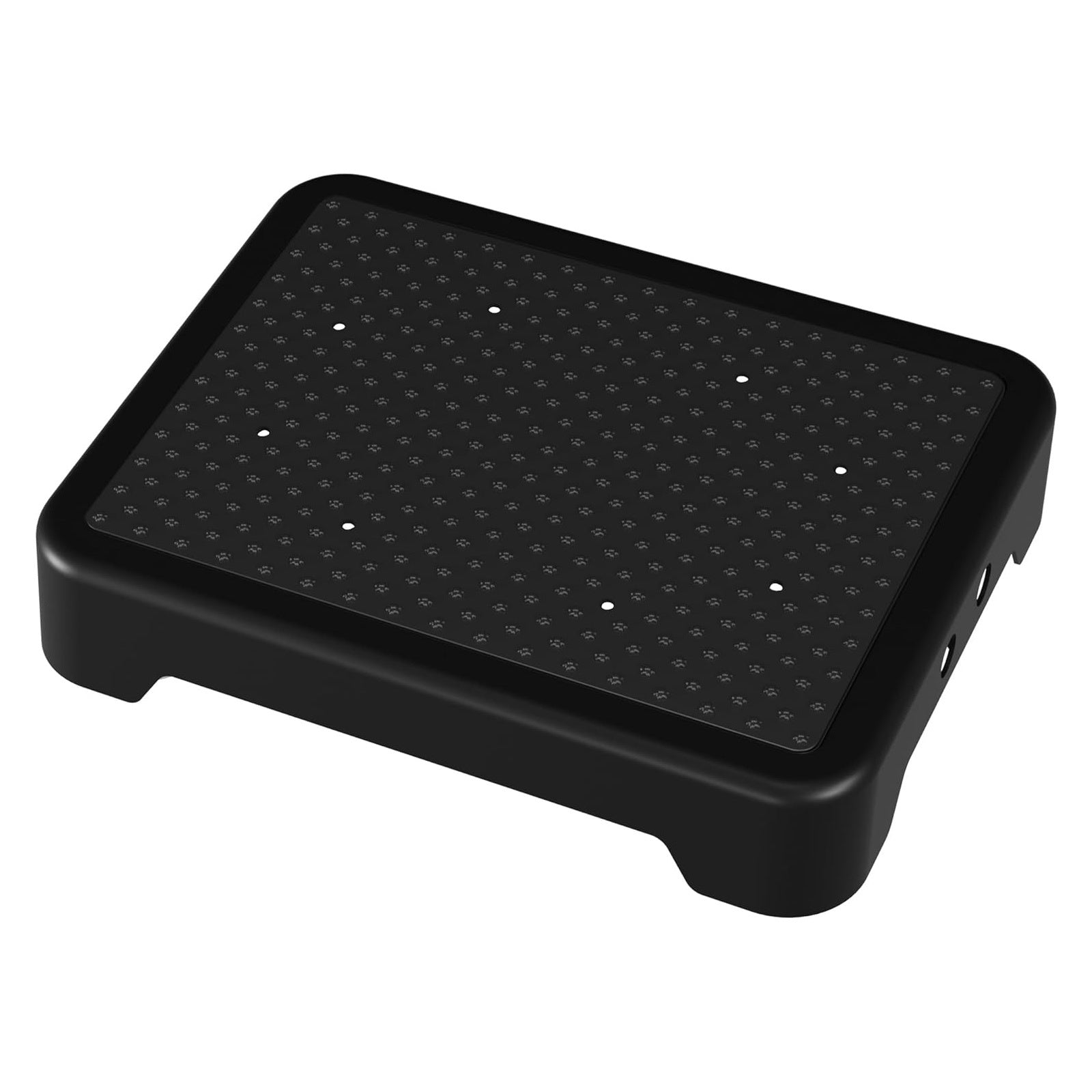 Non-Slip Step Stool with Adjustable Height & Anti-Slip Rubber Mat – 550 lb Capacity, Portable Polypropylene Mobility Aid for Elderly, Bathroom, Bed, Car, Stairs & Doorways | Indoor Outdoor Use