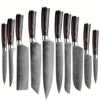 10Pcs Chef Knives Set
