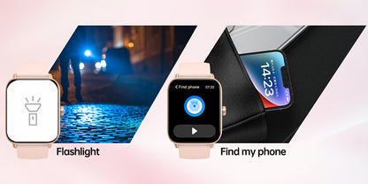 Smart Watch with Alexa & Wireless Calling – 1.83" Full Touch Screen, 105+ Sports Modes, 24/7 Health Sleep Tracker, Phone Finder, Remote Camera, Long Battery – Android & iPhone Canada