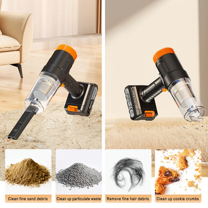 Powerful Wireless Car Vacuum Cleaner for Gaps & Dust – Cordless Automotive Vacuum for Cars, RVs, Kitchen & Floor Cleaning