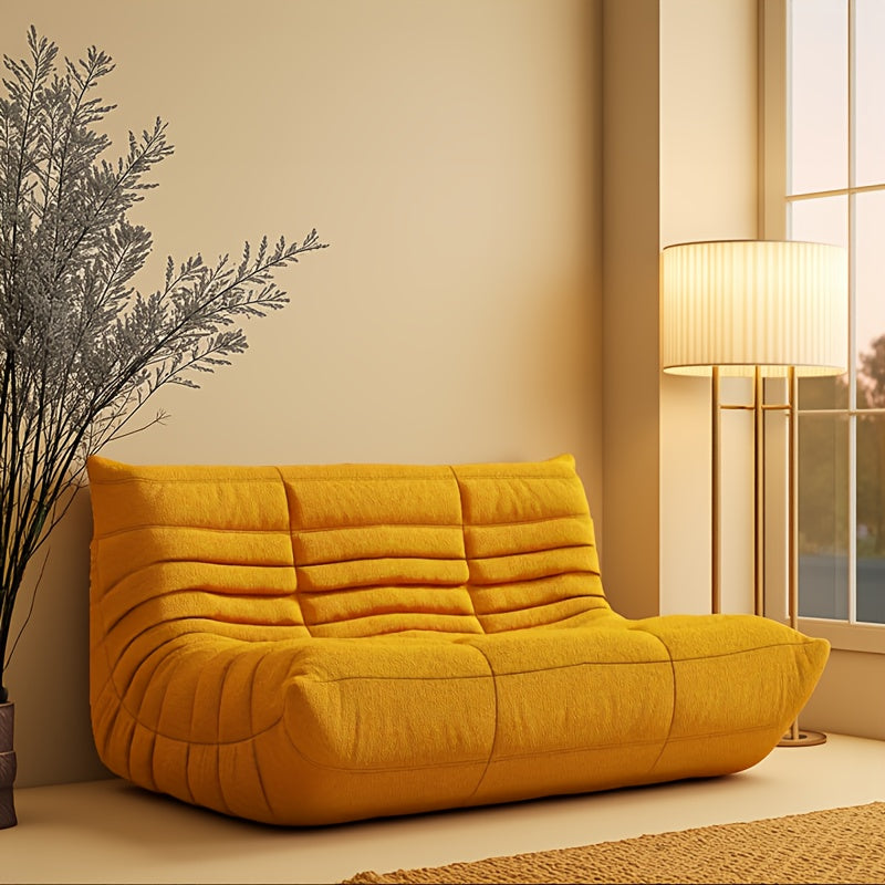 Bean Bag Chair, Family Corner Chair, Sofa, Fireplace Chair, Lazy Sofa, Compressed Sponge Sofa, Floor Single Leisure Chair, Sofa Bed, Suitable for Various Occasions in Hall, Office, Bedroom, Apartment