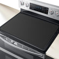 Foldable Silicone Cooktop Protector Mat 28"x20" – Heat Resistant Electric Stove Top Cover for Ceramic & Glass Cooktop, Multipurpose Dish Drying Mat, RV Stovetop Guard & Kitchen Counter Extender