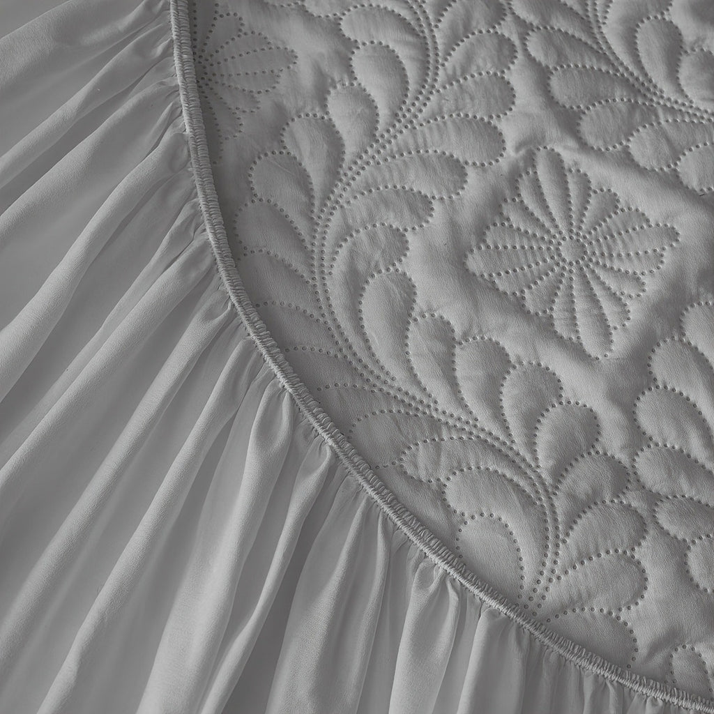 1pc Waterproof Soft Fitted Sheet, Bedding, Comfortable Multifunctional Mattress Protector, Suitable for Bedroom, Guest Room, Apartment, Machine Washable, Fade-Resistant - Perfect for Hotel and Home s, Full Size Sheets, (Excluding Pillowcase)
