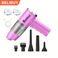 Portable Wireless Hand-held Vacuum Cleaner, Cyclone Suction  Vacuum Cleaner, Which Has Both Blowing And Dust Suction Functions, And Can Be Charged with Powerful /office/household Vacuum Cleaner.