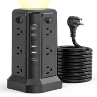 Braided Black Night Light 70.87inch