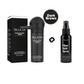 SILLKVA Volumizing Fiber Powder with Special Applicator - Precise Application for Instant Volume, Natural Coverage, Net Weight 0.97oz