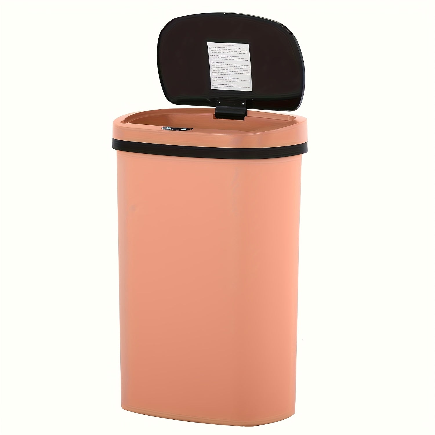 13 Gallon Stainless Steel Touchless Trash Can with Lid - Automatic Motion Sensor Kitchen Garbage Can 50L Anti-Fingerprint Mute Design Waste Bin for Home & Kitchen Organization
