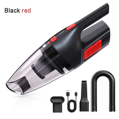 Portable Vacuum Cleaner 6800PA Powerful Suction – 2000mAh Cordless Handheld Vacuum for Car Interior, Home & Pet Hair, Quiet Operation, Women's Car Accessory & Gift
