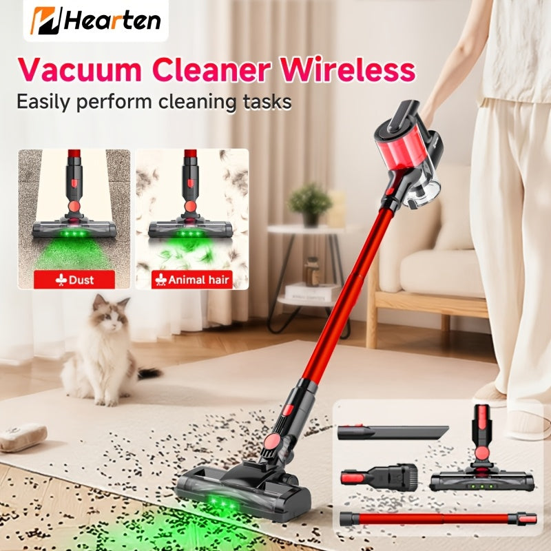 Vacuum Cleaner, 70Kpa High Suction Lightweight Handheld Vacuum, Wet & Dry 2-In-1 Vacuum Mop, All-In-One Smart Washing And Mopping Machine with Self-Cleaning Function, Ideal for Wood Floors, Carpets, And Pet Hair