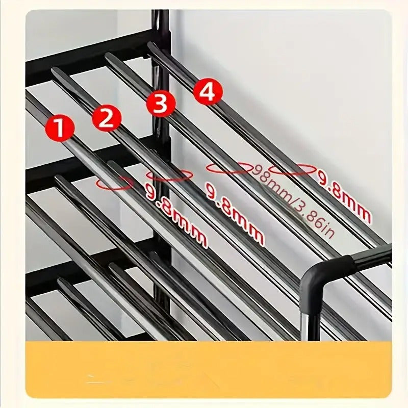 Simple Shoe Rack, Multi-Layer Shoe Cabinet, Multifunctional Storage Rack