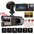 3-Lens Dash Cam with Front Inside Cabin & Rear Reversing Camera – WiFi, 1080P, Night Vision, G-Sensor, Loop Recording, Parking Monitor – Taxi Truck SUV Rideshare Car Accessory, 16GB/32GB