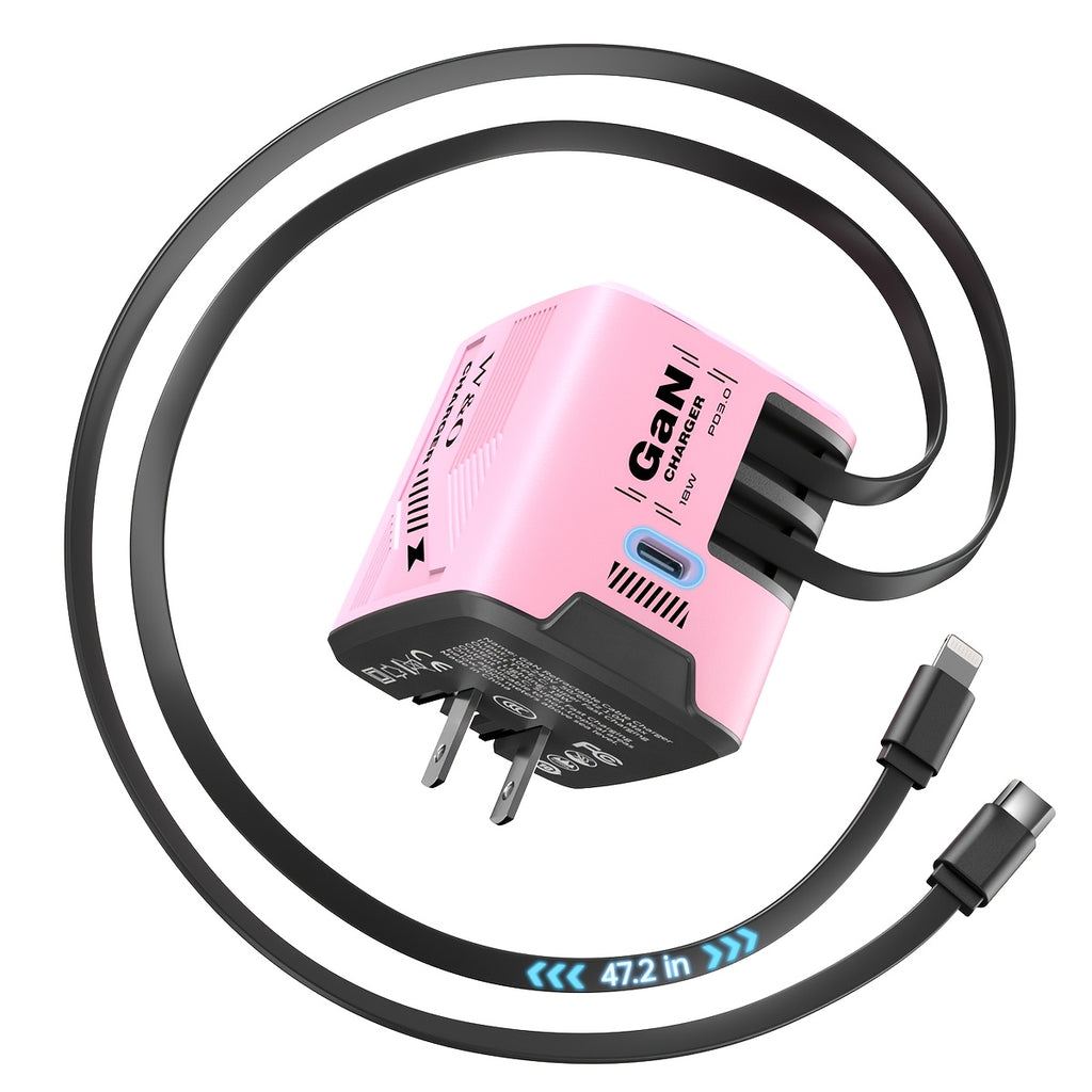 The 2025 New Charger Is Compact But Charges Super Fast. The Charging Cable Is Retractable, Convenient to Carry And Easy to Store. It's The Perfect Gift/120W Super Fast Charging, A Portable 120W Fast Charger, Three-in-one Super-fast Charging, Stylish