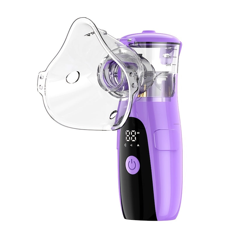 Portable Mesh Nebulizer Inhaler – Handheld Soundwave Technology, Silent Operation, USB Powered, Easy-Clean System, Compact Travel-Friendly for Adults & Kids, Respiratory Care at Home | ShopVora CA