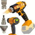 DeWalt 20V MAX Compatible Cordless Heat Gun – 1022°F Max Temp, Optional LCD Digital Display, for Shrink Wrap, Soldering, Crafts & Wire Connectors (Battery Not Included)