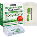15 / 50 / 100 Mice Traps | Sticky Traps| Mouse Traps | Mouse Sticky Traps | Insect Traps| Foldable Adhesive Capture Boards for Indoor Monitoring | Unscented | No Chemicals | Flat or Tunnel Use