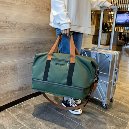 Gym & Yoga Travel Bag Spacious Lightweight Handbag with Multiple Compartments – Ideal for Outdoor Fitness, Weekend Getaways & Organized Trips | ShopVora CA