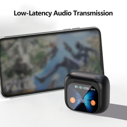 ANC Noise Cancelling Earbuds TWS Wireless – LED Screen Display, HiFi Stereo Sound, Touch Control, Built-in Mic, Type-C Charging Case, Long Battery Life – Compatible with Apple, Android & Tablet
