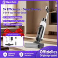 Vacuum Cleaner, 70Kpa High Suction Lightweight Handheld Vacuum, Wet & Dry 2-In-1 Vacuum Mop, All-In-One Smart Washing And Mopping Machine with Self-Cleaning Function, Ideal for Wood Floors, Carpets, And Pet Hair