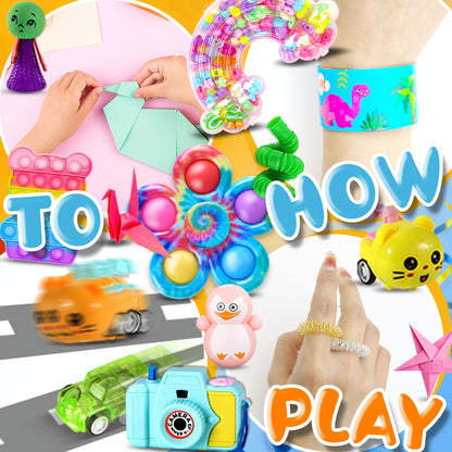 1000pcs Kids Party Favors Assortment Playset – Gift Bag Stuffers, Birthday Prizes, Classroom Rewards, Carnival Toys Bulk Set