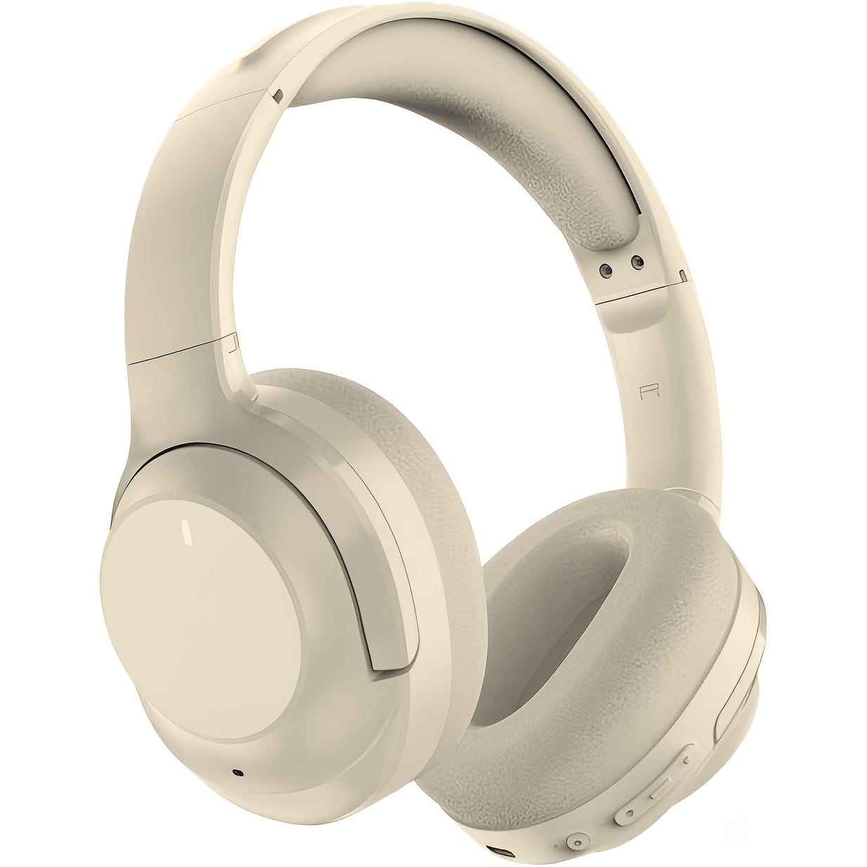 Hybrid Active Noise Cancelling Wireless Headphones with Microphone, 30H Playtime, Deep Bass Hi-Fi Audio, Memory Foam Ear Cups, Bluetooth 5.3 Over-Ear Headphones
