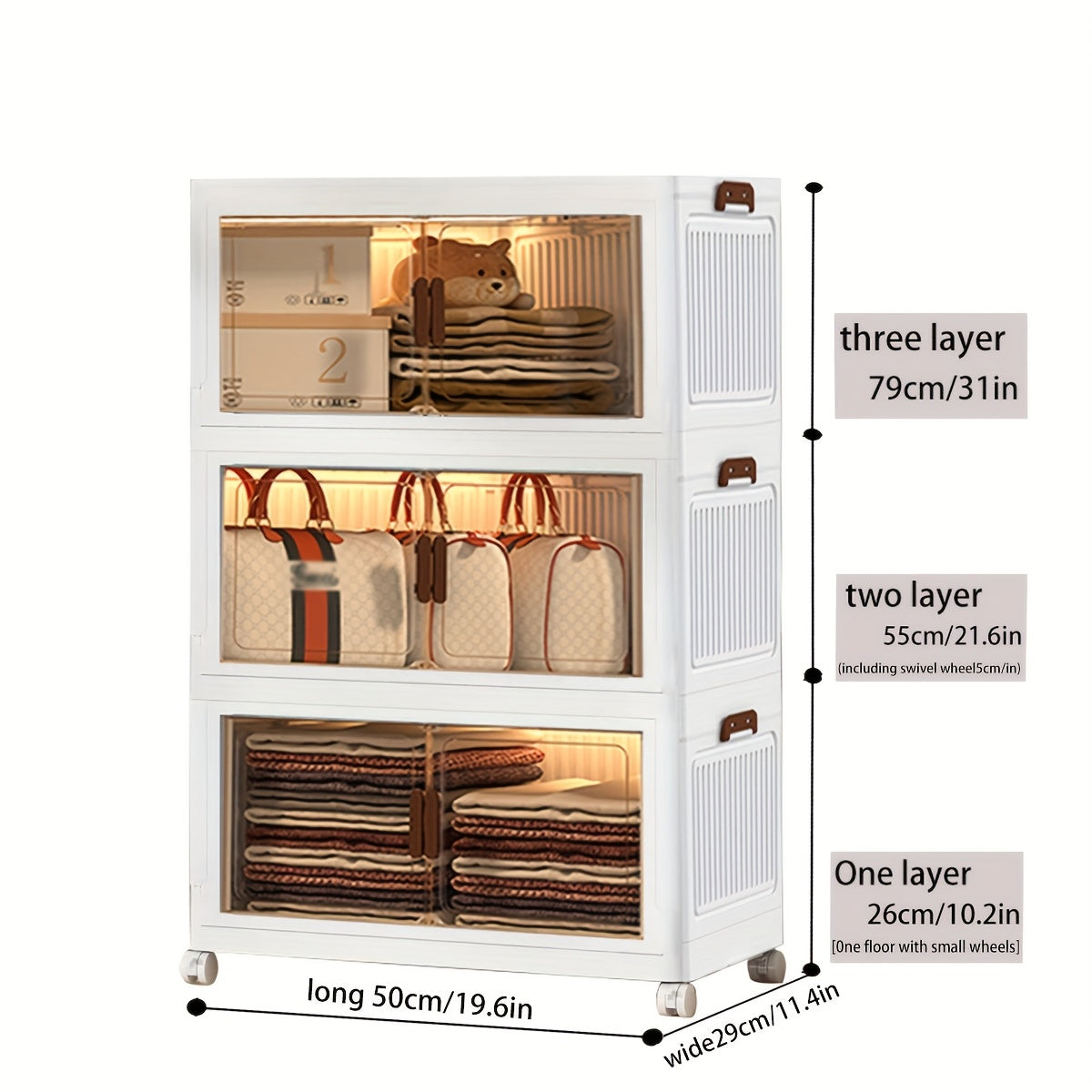2/ 3/ 4/ 5-layer Home Decorations Display Rack Big Capacity Storage Cabinet Plastic Foldable Shoe Shelf Collapsible Clear Shoe Boxes Stackable with Door Easy Assembly Living Room Stuff