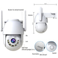 Outdoor Wired Security Camera 360° Auto Tracking WiFi, USB Plug-In Power, Noise Detection, Alexa Compatible, 24/7 Continuous Recording — Smart Home Surveillance for Canada