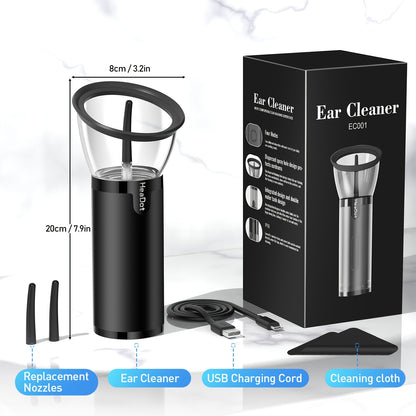 IPX7 Waterproof Ear Wax Removal System – Electric Water-Powered Ear Irrigation Kit, 4 Pressure Settings, 6 Tips, Safe & Effective Ear Cleaning Flusher for Adults & Family | ShopVora CA