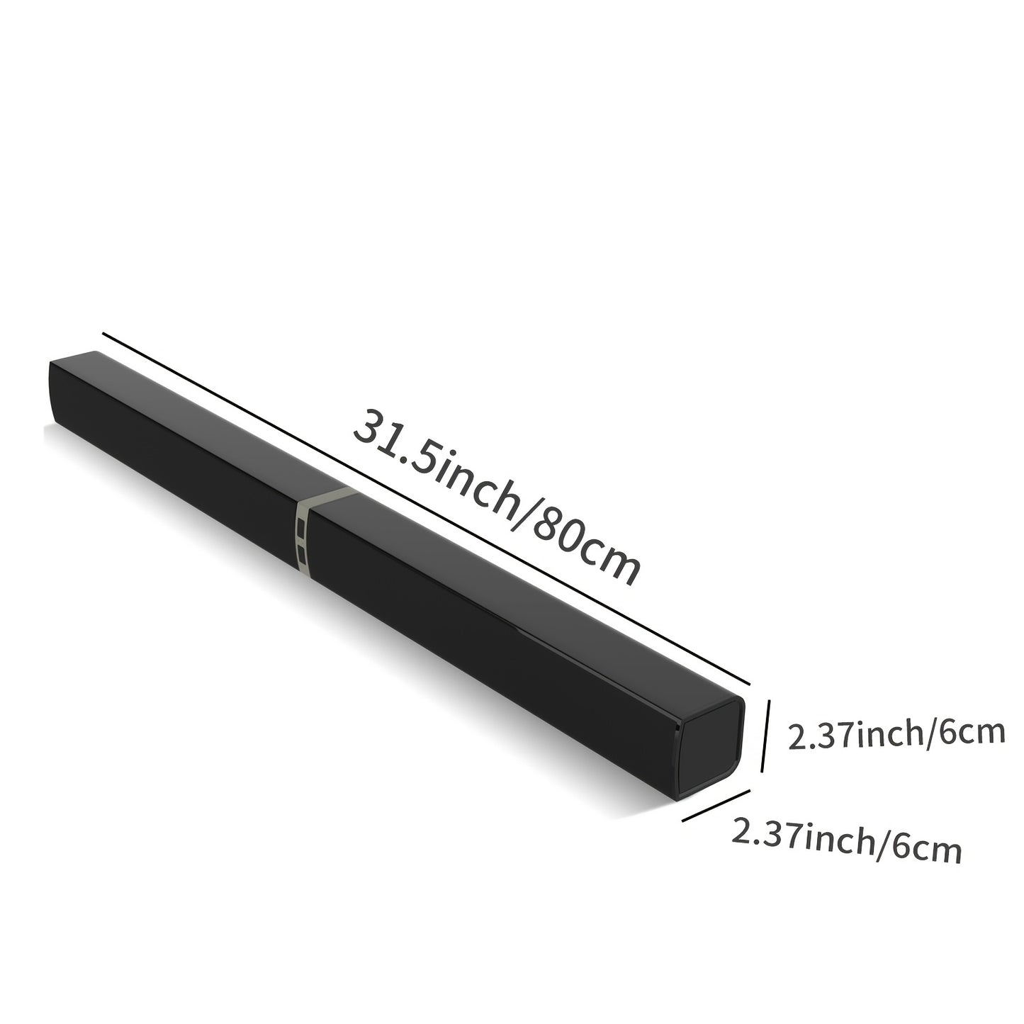 2-in-1 TV Soundbar with Subwoofer – Wireless Surround Sound Bar for Smart TV, DSP Technology, ARC/Optical/AUX Connection, Infrared Remote Control, Home Theatre Audio System