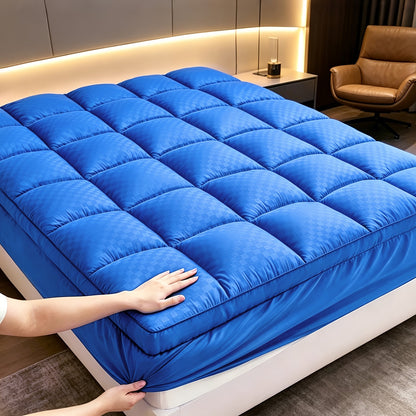 Deep Pocket Cooling Mattress Protector for Side & Back Sleepers – 8-21 Inch Fit, Breathable Pressure Relief & Spine Support, Machine Washable, Durable Fitted Mattress Cover for All Bed Frames & Sizes